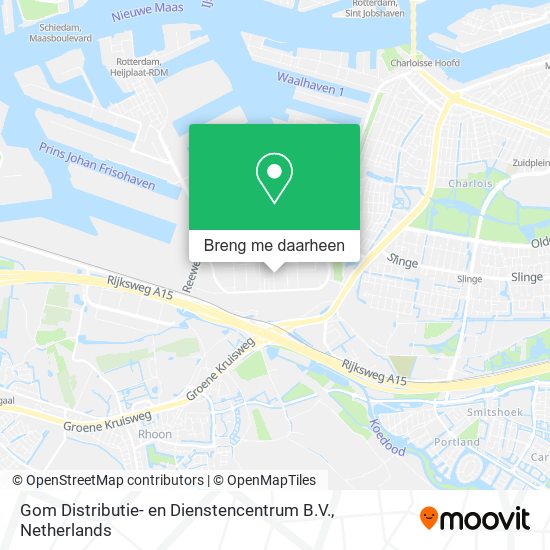 Gom Distributie- en Dienstencentrum B.V. kaart