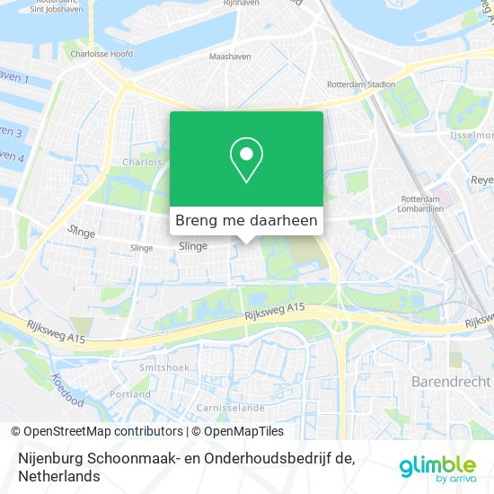 Nijenburg Schoonmaak- en Onderhoudsbedrijf de kaart