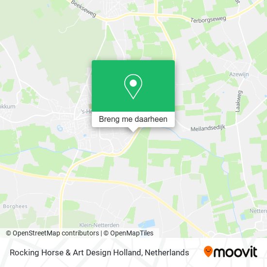 Rocking Horse & Art Design Holland kaart