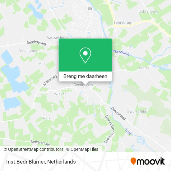 Inst.Bedr.Blumer kaart