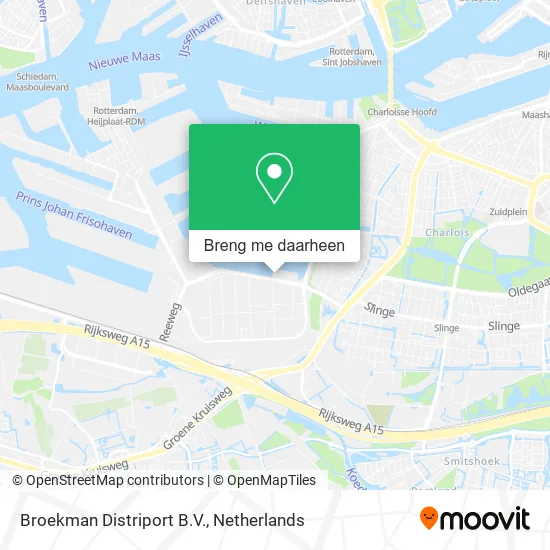 Broekman Distriport B.V. kaart