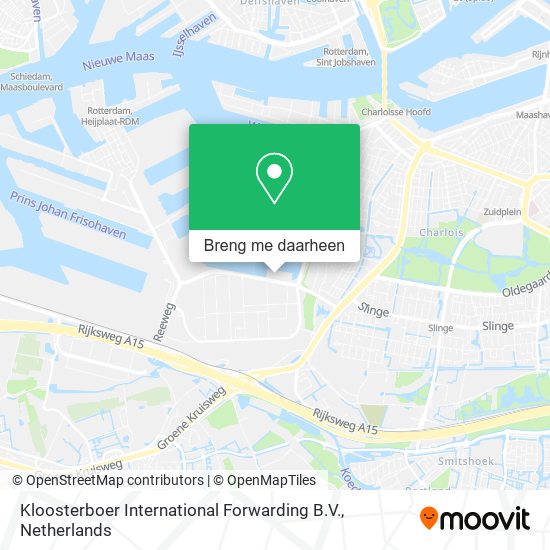 Kloosterboer International Forwarding B.V. kaart