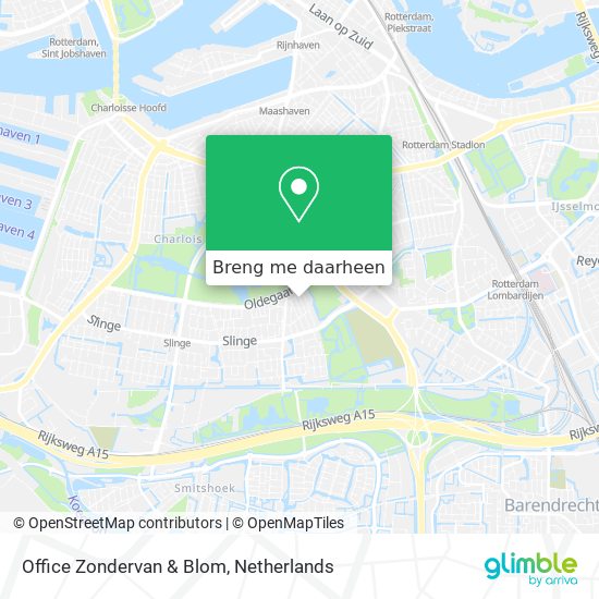 Office Zondervan & Blom kaart