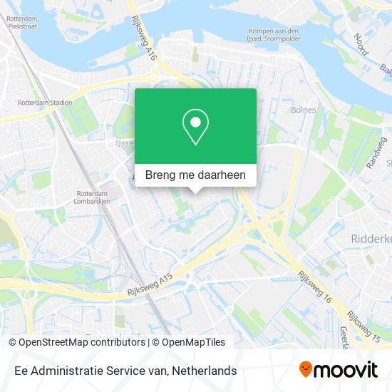 Ee Administratie Service van kaart