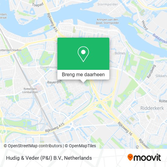 Hudig & Veder (P&I) B.V. kaart