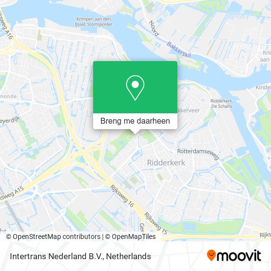 Intertrans Nederland B.V. kaart