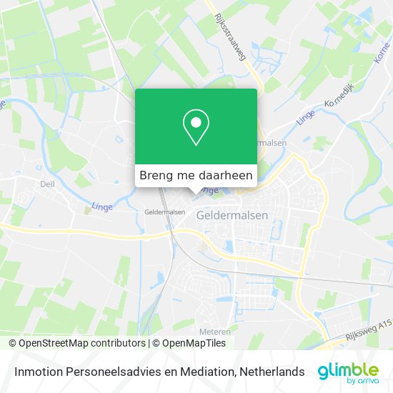 Inmotion Personeelsadvies en Mediation kaart