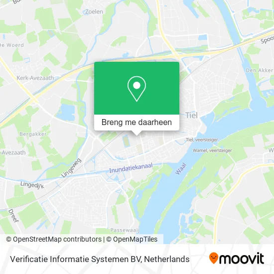 Verificatie Informatie Systemen BV kaart