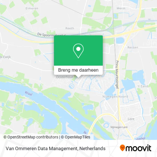 Van Ommeren Data Management kaart
