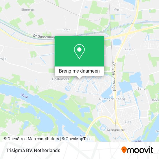 Trisigma BV kaart