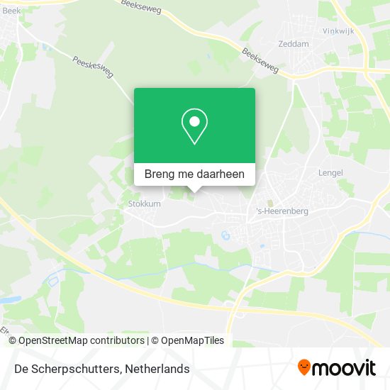 De Scherpschutters kaart