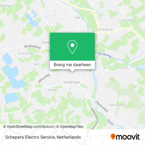 Schepers Electro Service kaart