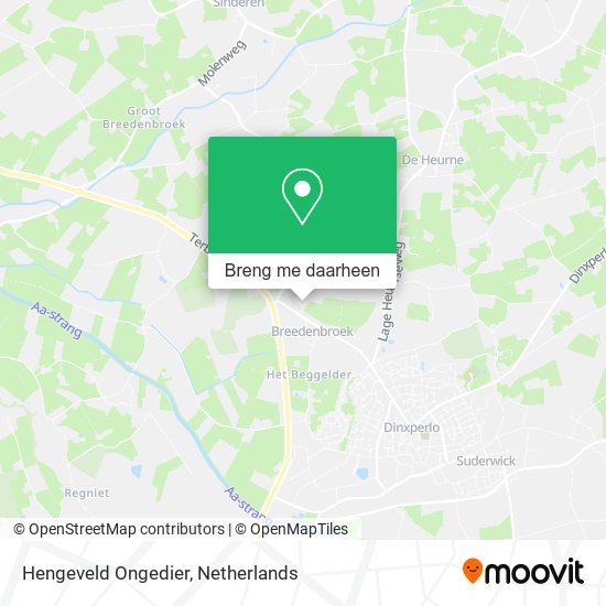 Hengeveld Ongedier kaart