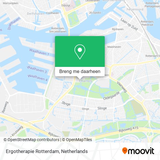 Ergotherapie Rotterdam kaart