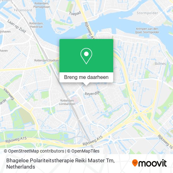 Bhageloe Polariteitstherapie Reiki Master Tm kaart