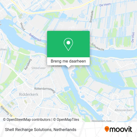 Shell Recharge Solutions kaart