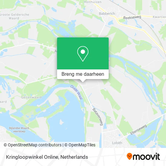 Kringloopwinkel Online kaart