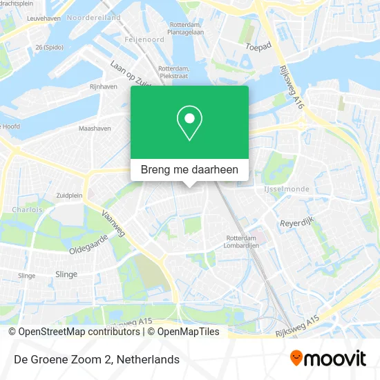 De Groene Zoom 2 kaart