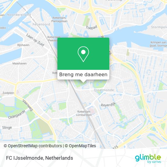 FC IJsselmonde kaart