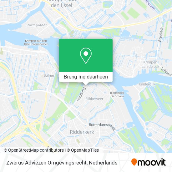 Zwerus Adviezen Omgevingsrecht kaart