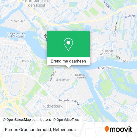 Rumon Groenonderhoud kaart