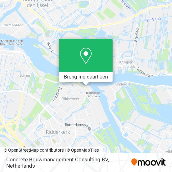 Concrete Bouwmanagement Consulting BV kaart