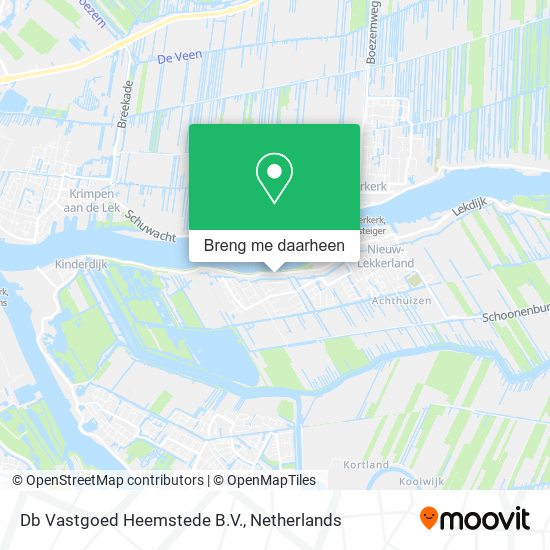 Db Vastgoed Heemstede B.V. kaart