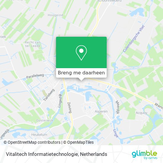 Vitalitech Informatietechnologie kaart