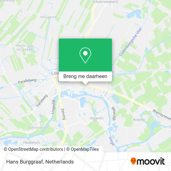 Hans Burggraaf kaart