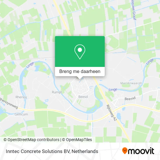 Inntec Concrete Solutions BV kaart
