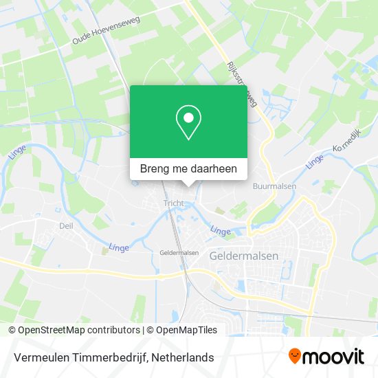 Vermeulen Timmerbedrijf kaart
