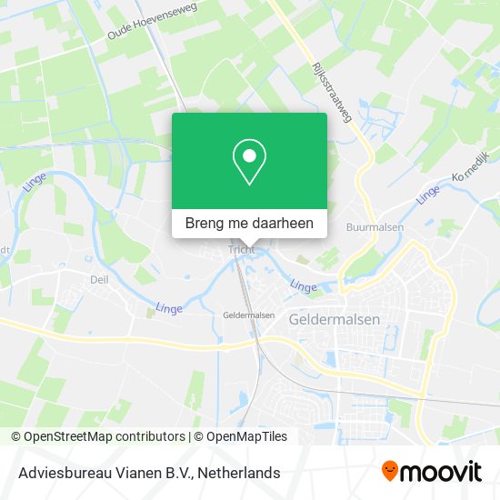 Adviesbureau Vianen B.V. kaart