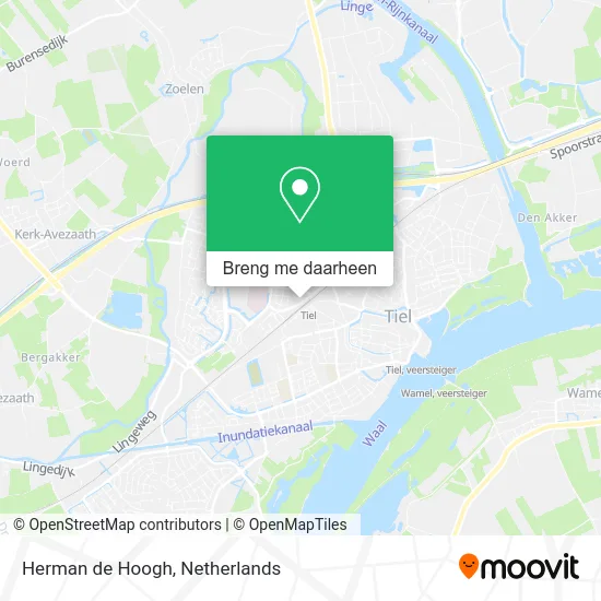 Herman de Hoogh kaart