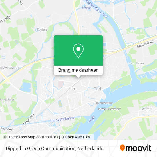 Dipped in Green Communication kaart