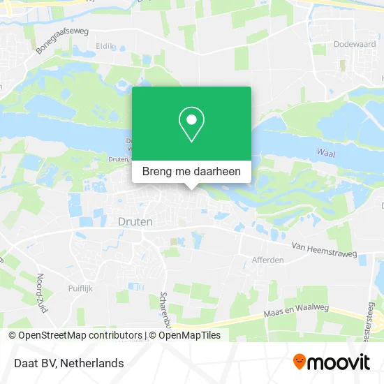 Daat BV kaart