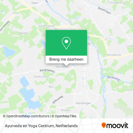 Ayurveda en Yoga Centrum kaart