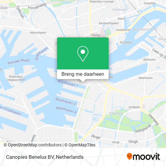 Canopies Benelux BV kaart