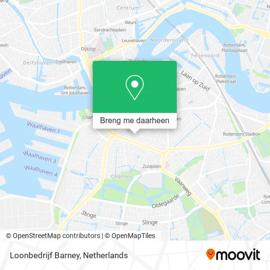 Loonbedrijf Barney kaart