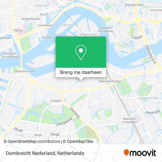 Dombrecht Nederland kaart