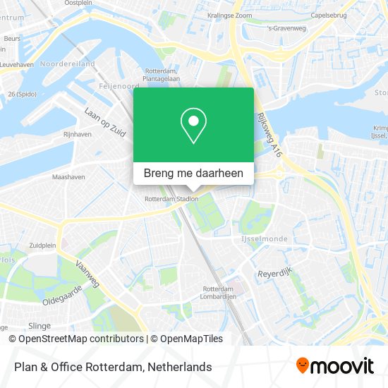 Plan & Office Rotterdam kaart