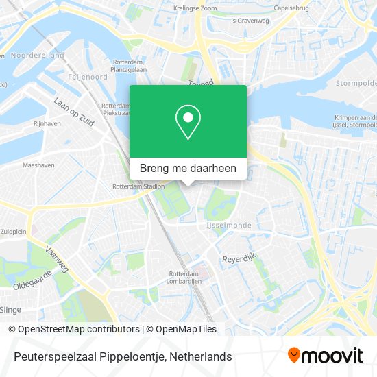 Peuterspeelzaal Pippeloentje kaart