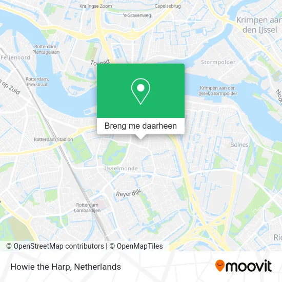 Howie the Harp kaart