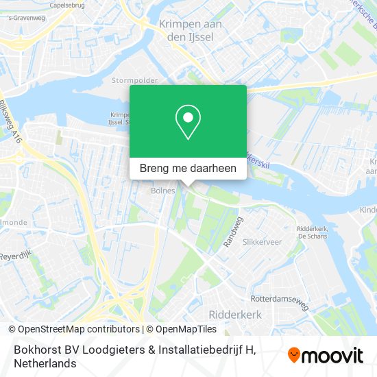 Bokhorst BV Loodgieters & Installatiebedrijf H kaart