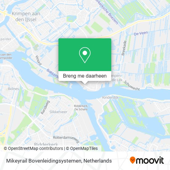 Mikeyrail Bovenleidingsystemen kaart