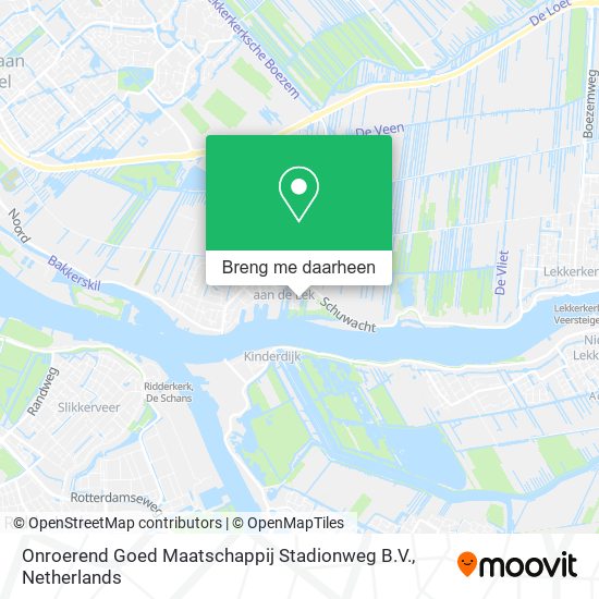 Onroerend Goed Maatschappij Stadionweg B.V. kaart