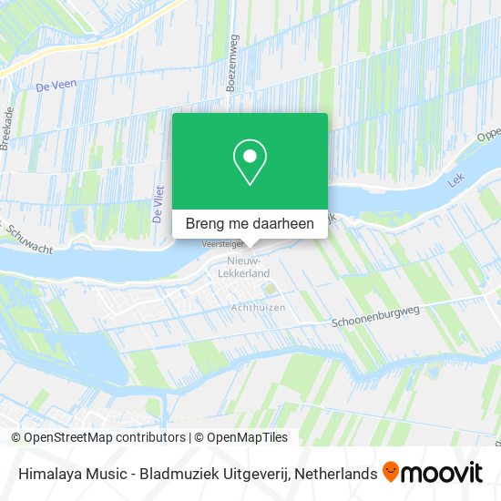Himalaya Music - Bladmuziek Uitgeverij kaart