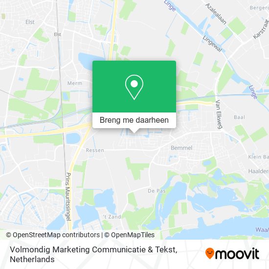 Volmondig Marketing Communicatie & Tekst kaart