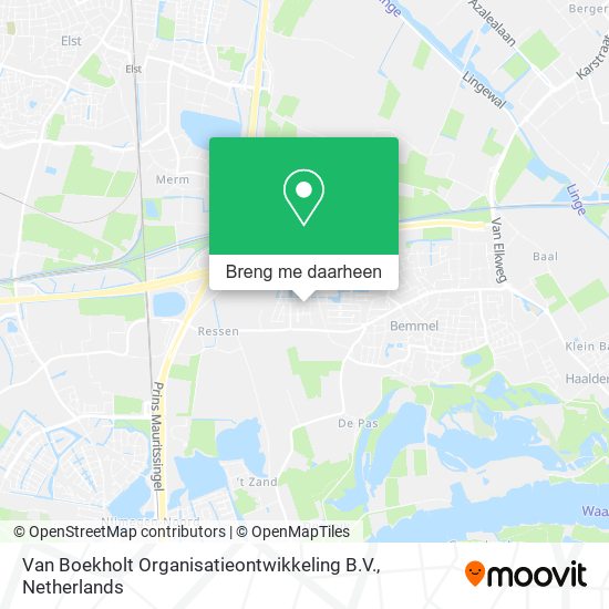 Van Boekholt Organisatieontwikkeling B.V. kaart