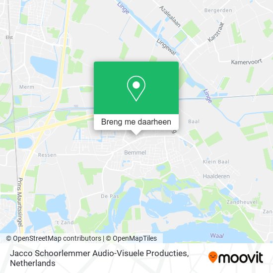 Jacco Schoorlemmer Audio-Visuele Producties kaart