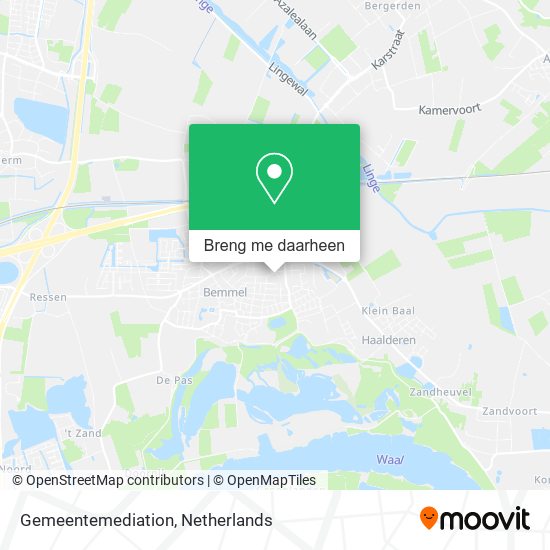 Gemeentemediation kaart